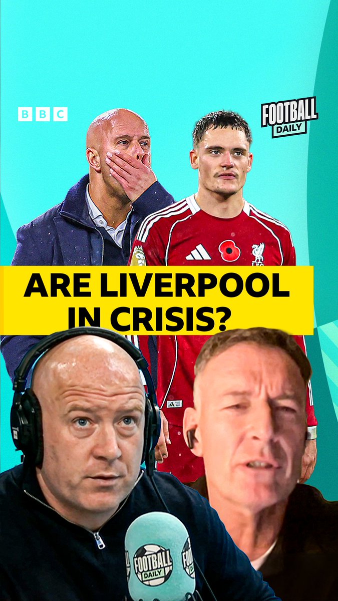 DEBATE: Are Liverpool in crisis? 👀🔥 😡 Charlie Adam and Chris Sutton go head-to-head over what’s gone wrong at Liverpool this season… #BBCFootball #LFC