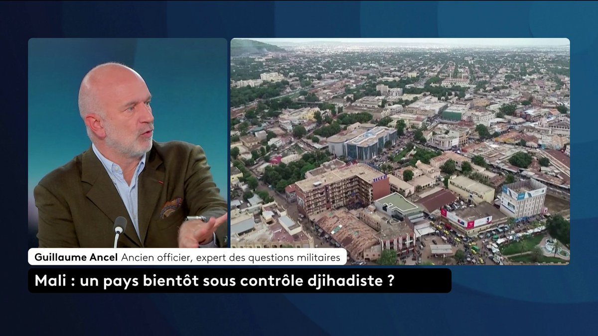 🔴 🗣️ Mali : "[Ils] en sont tellement bas qu'ils ont fait venir les milices russes", analyse l'ancien officier Guillaume ANCEL (Professionel) 🧩. La junte militaire au pouvoir se trouve incapable de protéger la population des djihadistes. Loïc de La Mornais #SurLeTerrain #Canal16
