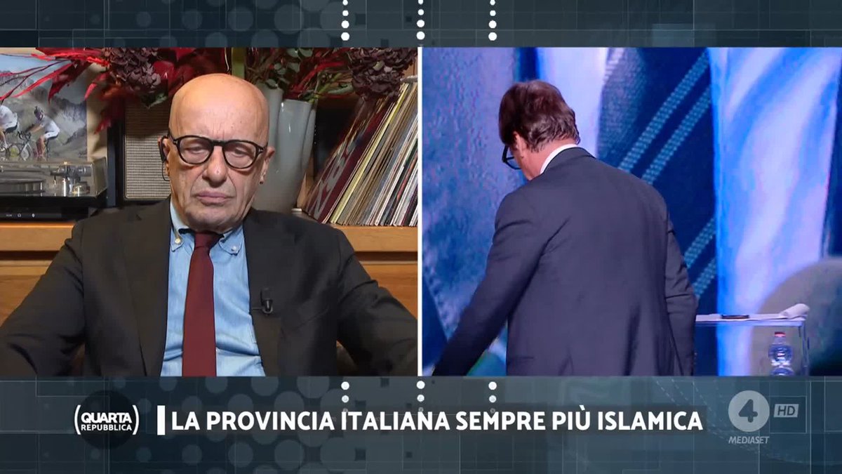 "Penso che la grande novità per il mondo sarà quando vedremo un sindaco cristiano a Teheran! L'Islam entra nella società scalando la sinistra perchè hanno un punto in comune e cioè essere contro l'Occidente." #Sallusti #quartarepubblica