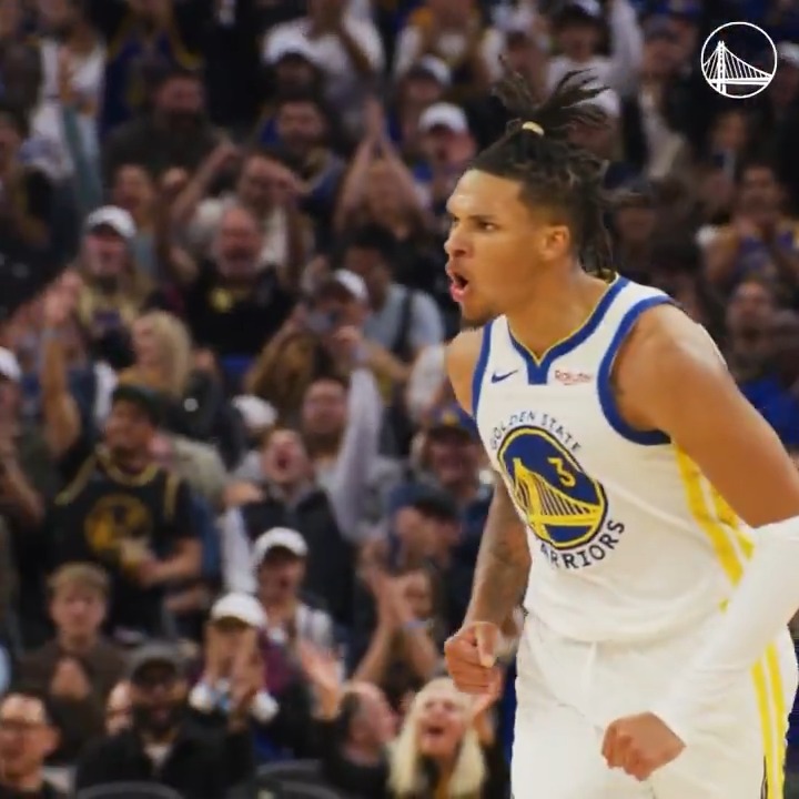 From watching Stephen &amp; Draymond as a kid, to sharing the court with them 🤝 Will Richard is seizing the opportunity.