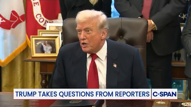 President Trump: "I don't know what happened to Marjorie [Taylor Greene]. She's a nice woman, but I don't know what happened. She's lost her way, I think."