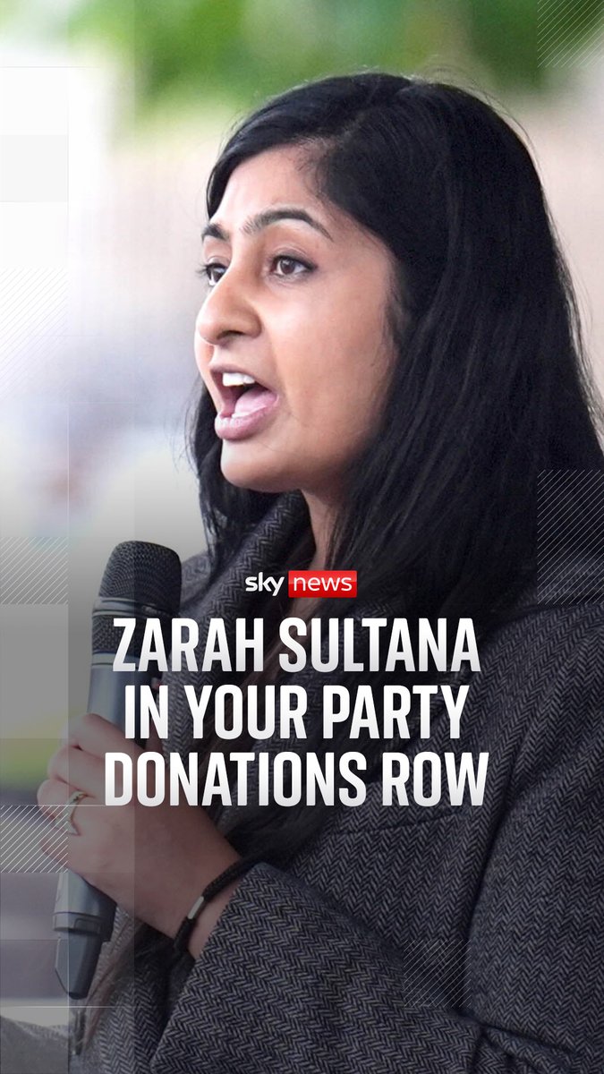 Zarah Sultana has sole control of a company holding over £800,000 of Your Party donations - the party she set up with Corbyn - following an internal fallout. She has agreed to transfer £600k in tranches, but party sources say they want the full amount.