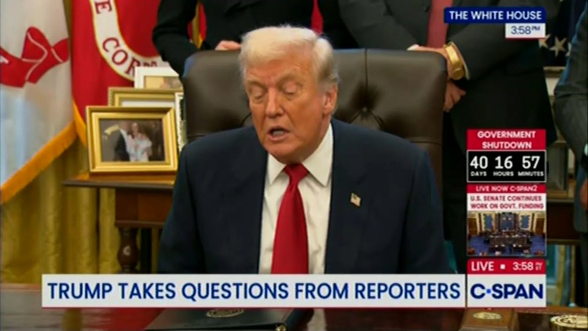 Trump: It's the Great Big Beautiful Bill, which has been mischaracterized. It's so good for everybody. It's the greatest piece of legislation ever passed in the history of our country in terms of size. And hence it's called, they call it the Big Beautiful Bill
