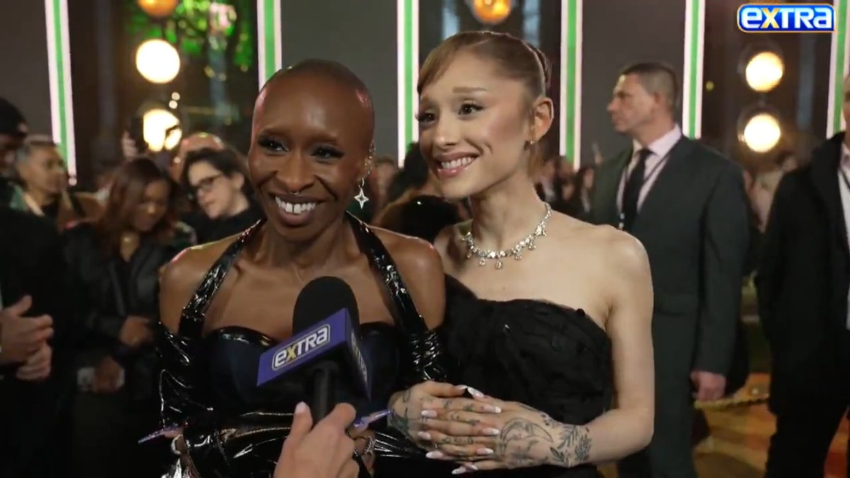 Cynthia Erivo talks bringing out all sides of Elphaba in #WickedForGood, while Ariana Grande says Glinda begins to crack and "tear things open."