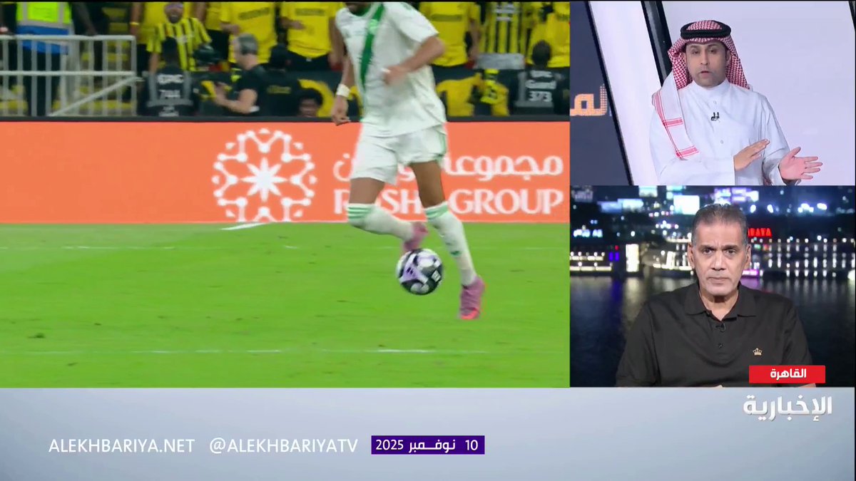 🚨🚨🚨🚨🎙️ جمال الغندور: الاتحاد تضرر من التحكيم في مواجهة الأهلي حيث كان على الحكم إخراج البطاقة الصفراء الثانية ومن ثم الحمراء لديميرال