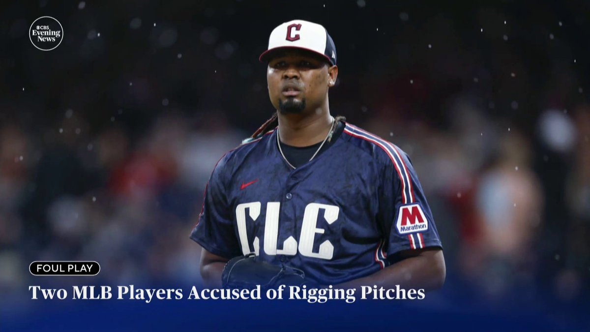 MLB pitchers Emmanuel Clase and Luis Ortiz have been charged with taking bribes to rig pitches for bettors. Now, Major League Baseball said its authorized gaming operators will cap bets on individual pitches at $200 and exclude them from parlays. Scott MacFarlane has more.