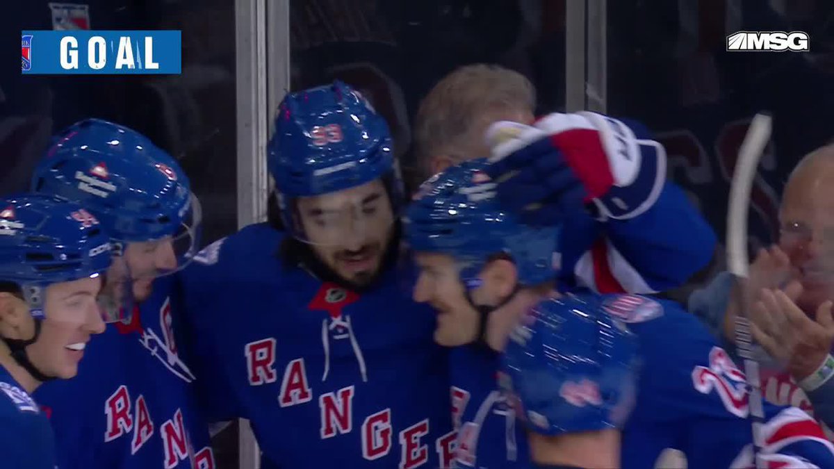 THE RANGERS HAVE SCORED A HOME GOAL 🚨