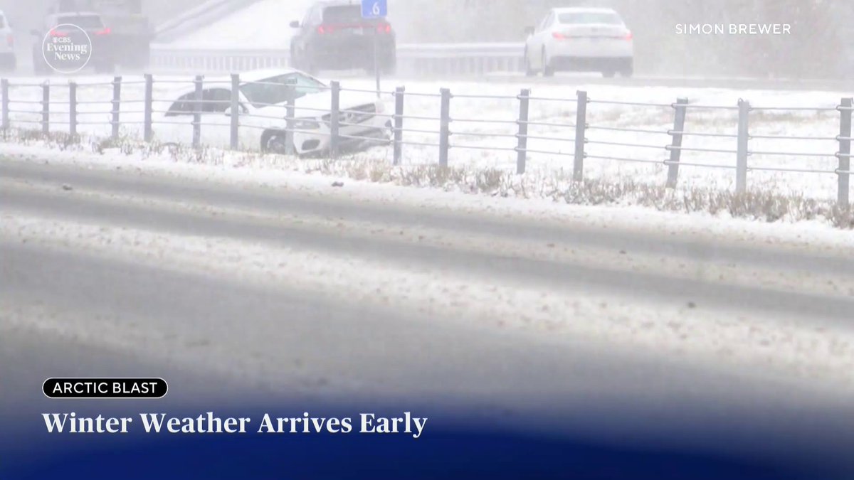 Winter has thrown its first punch of the season, socking parts of the Great Lakes with over a foot of snow. Winter weather warnings were in effect in much of the Chicago area.