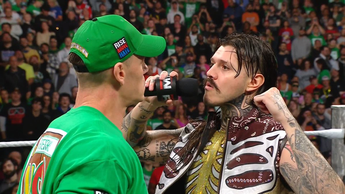 "Speak when you're spoken to or I'll put you down." Dom Mysterio has some words for John Cena... 😬