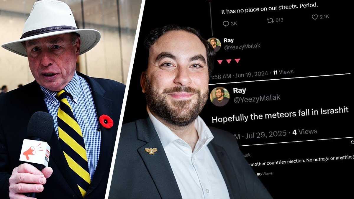 Meet Scotiabank exec Rayan Malak—a vile Jew hater Rayan Malak, Scotiabank's Senior Credit Structuring Manager, is an odious individual. His antisemitic social media posts reveal him to be a person of poor character, despite his professional role. For instance, Malak believes a north Toronto synagogue, vandalized 10 times in 18 months, is a false flag operation by Jews "playing victim." He suspects a "Jewish lobby" controls matters and claims Jews complain about "how shitty they are." This individual, a true scumbag, even posted, "Jewish propaganda is unmatched," referencing a Holocaust survivor meeting a hostage's mother. Unbelievable. Malak openly expresses antisemitism, spreading conspiracy theories about "Jewish privilege," "classic Jews" in Middle Eastern conflicts, Jewish election interference, and calling X's algorithm "very Jewy." The executive went further by celebrating anti-Jewish violence, praising the October 7, 2023 massacre and expressing hope for Israeli civilian deaths. Two days later, he glorified Hamas, responsible for 1,200 deaths and 250 kidnappings, with the statement, "Resistance Is Here." Rebel News visited Scotiabank's Toronto headquarters for Malak's perspective but were told he and media relations were unavailable. This raises the question of Scotiabank's stance on his employment, given their past zero-tolerance policy for "offensive" speech. Gary Duke of Grand Prairie, Alta., was fired as a Scotiabank customer after politely asking to remove the rainbow icon from his banking app. His account was terminated, presumably for being transphobic, in the name of “inclusivity.” Then there is Toronto senior "Jane," who was fired as a Scotiabank customer for suggesting their diversity, equity, and inclusion policy should include seniors. The reason for this termination is unclear. Meanwhile, thousands of Freedom Convoy donors had their bank accounts frozen in 2022—we won't forget that bank bullying. Scotiabank exhibits a stark double standard: customers face account termination or freezing for "un-woke" opinions, yet an employee advocating for Jewish genocide receives a promotion, not reprimand. REPORT by David Menzies: