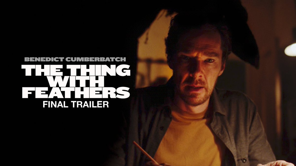 Final trailer for ‘THE THING WITH FEATHERS’, starring Benedict Cumberbatch. The film follows a father & 2 sons who struggle to cope with the loss of their wife and mother, while grief itself appears in the form of a large crow In theaters on November 28.