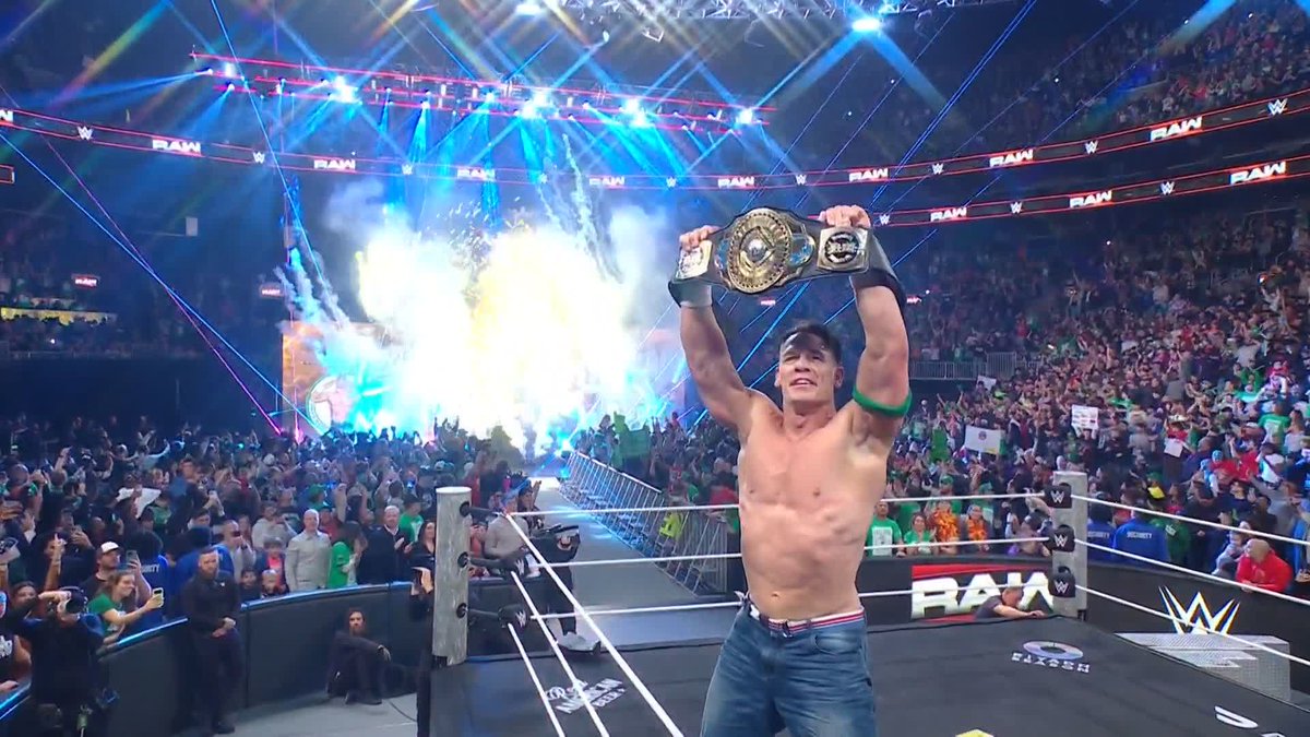 THE CHAMP IS HERE!!!!! 🌐 JOHN CENA IS A GRAND SLAM CHAMPION!