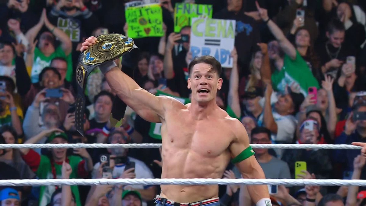 John Cena es el nuevo Campeón Intercontinental 👋😎🏅🧢 #WWERaw