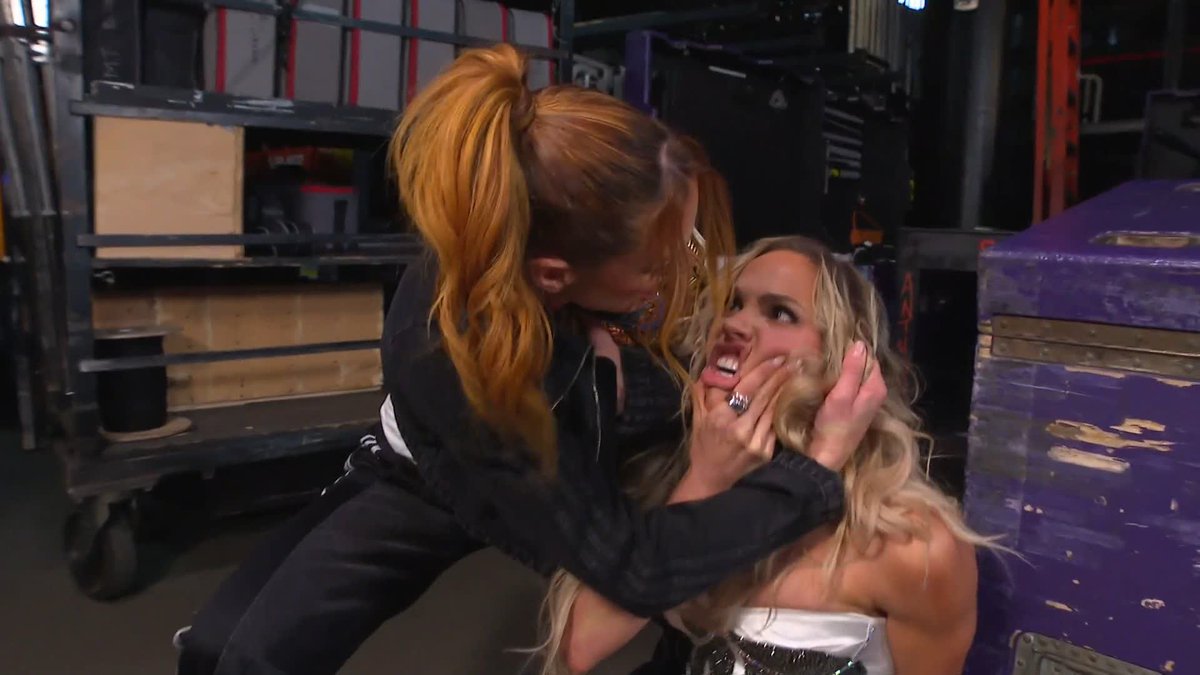 NEXT WEEK ON RAW: BECKY LYNCH vs. MAXXINE DUPRI WOMEN'S IC TITLE MATCH! 🌐