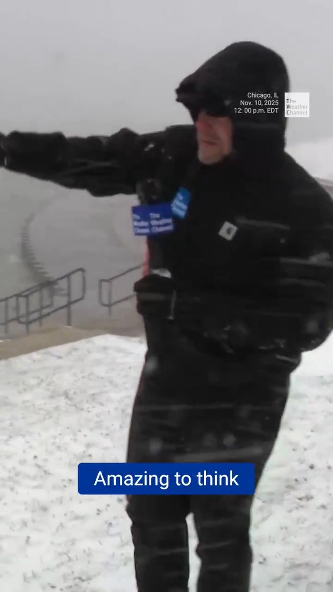 Senior National Correspondent Justin Michaels was in Chicago Monday morning, where powerful lake-effect snow brought whiteout conditions and wind chills in the teens. See what it looked like on the ground:
