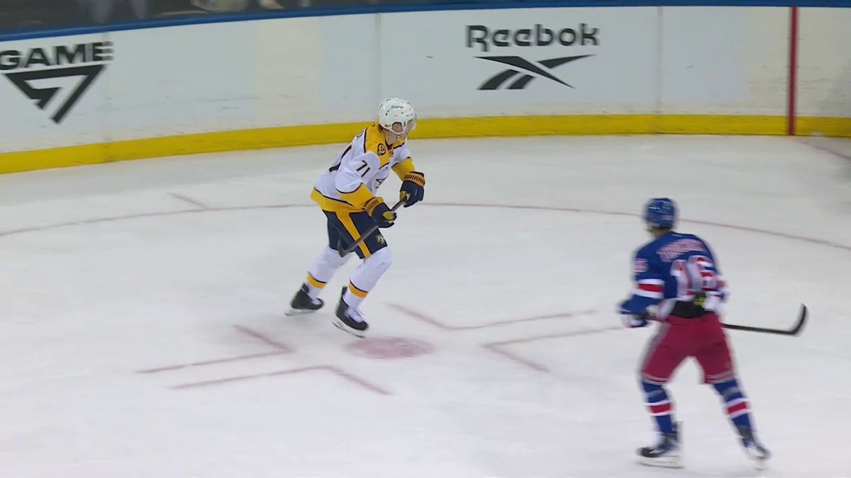 People need to start paying more attention to Matthew Wood. 😳 After his hat trick tonight at MSG, the 20-year-old rookie now has six goals and 10 points in 11 games.