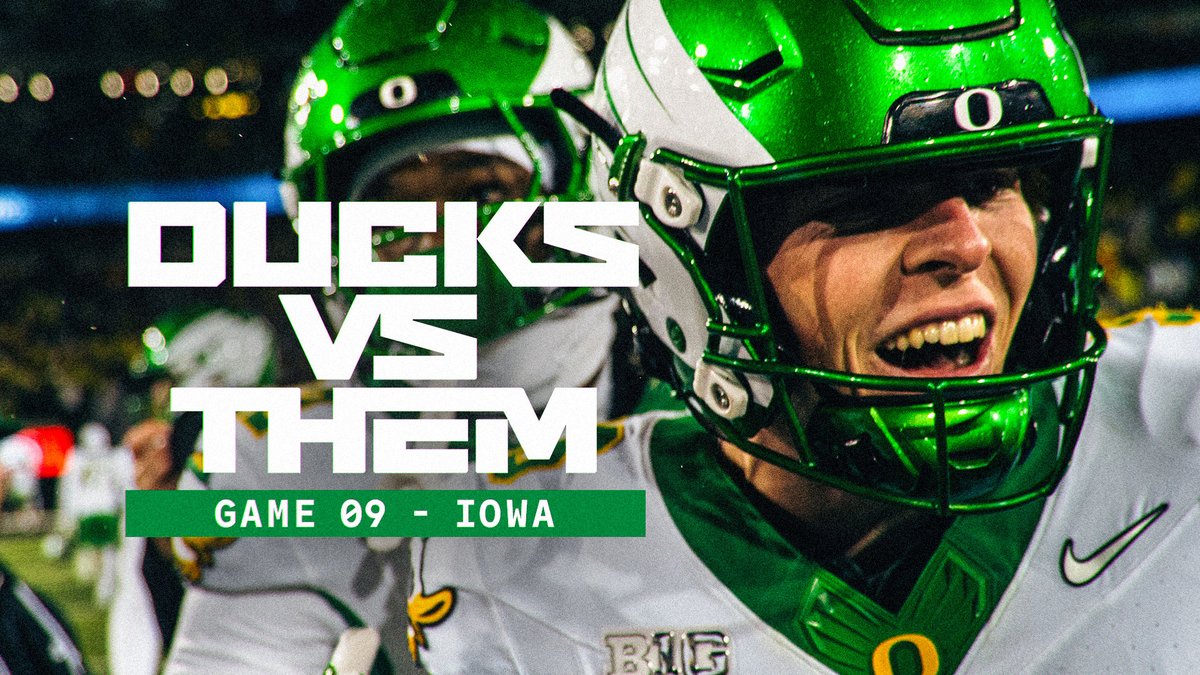 Game 9: “The Way of the Warrior" Presented by: @Pepsi #GoDucks