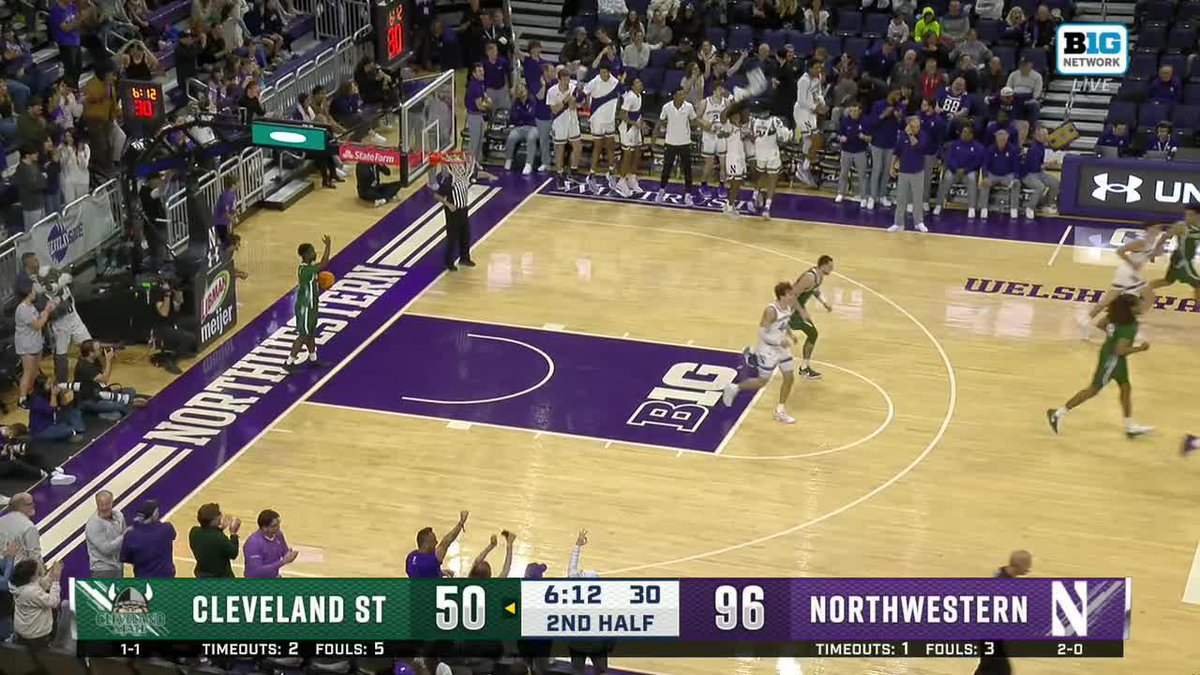 MAX GREEN FROM JIMMER RANGE 🤯 📺: Big Ten Network