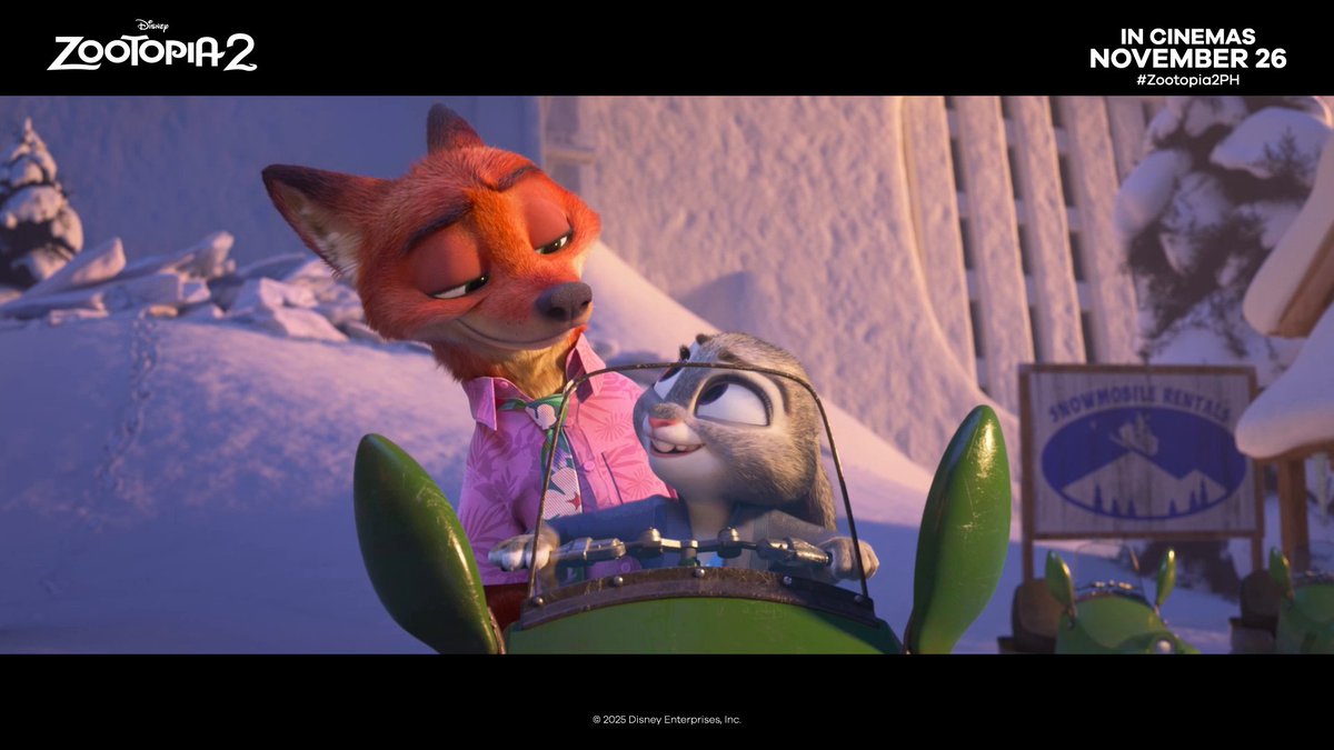 It’s time to head back to Zootopia! 🐰🦊 Don’t miss Judy and Nick’s next big adventure! 🎟️ #Zootopia2PH