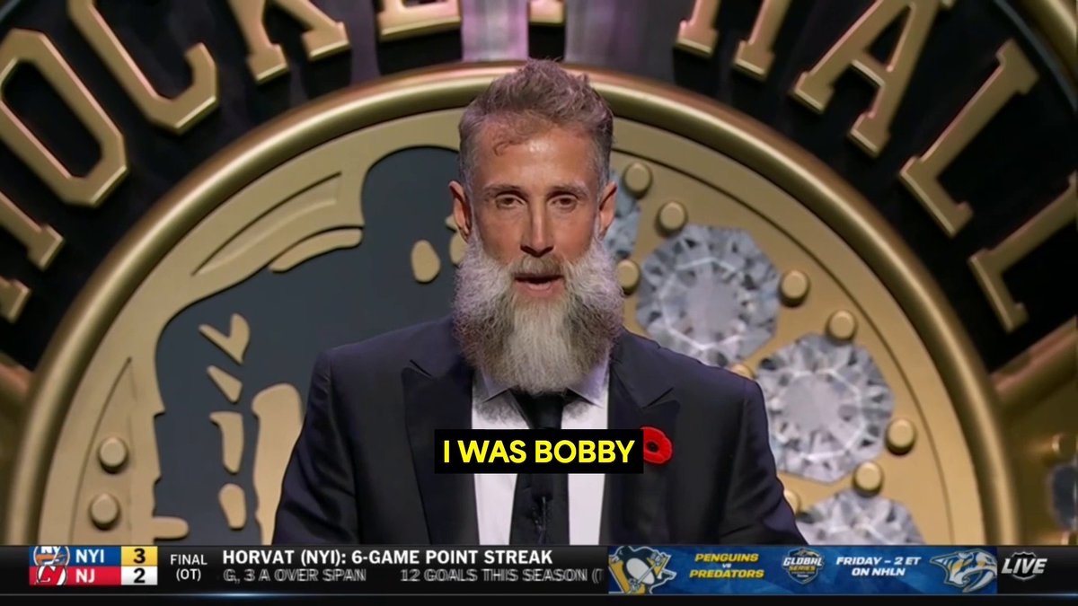 The kid who once dreamed of being just like the game's greats... Joe Thornton, you've joined them in the Hockey Hall of Fame. 🤩