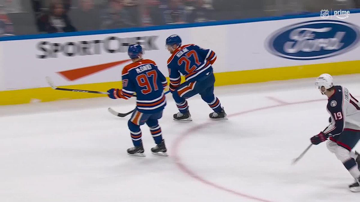 McDavid on a mission 🫡 #LetsGoOilers