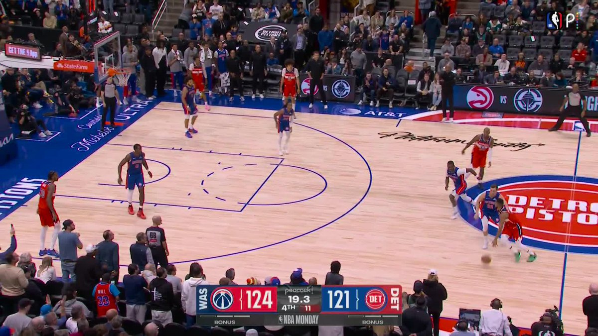 THE PISTONS BEAT THE WIZARDS IN AN EPIC FINISH FOR THEIR 7TH WIN IN A ROW!