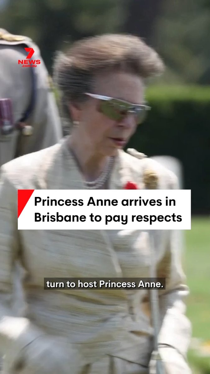 Princess Anne has touched down in Brisbane on a commercial flight, carrying her own luggage onto the tarmac. The royal visited the Gallipoli Barracks to pay her respects on Remembrance Day. #PrincessAnne #RoyalFamily #RemembranceDay #Brisbane
