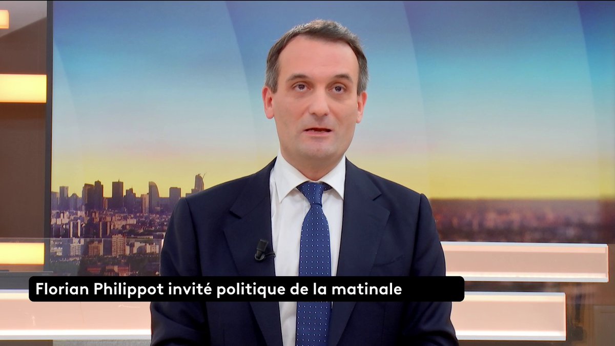 🔴 "La dissolution ne réglerait pas grand-chose. Ce qu'il faut, c'est le départ de Macron. Macron est illégitime, il est tombé à 11 % dans les sondages (...). Il n'a plus de légitimité populaire." 🗣 Florian Philippot, président du mouvement Les Patriotes. #canal16