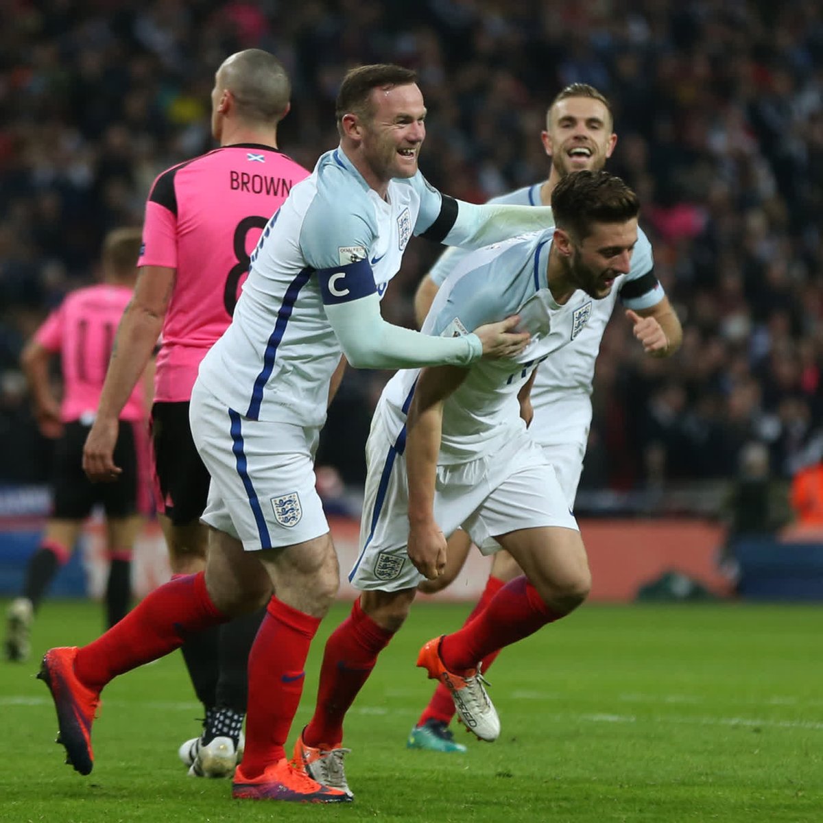 A night to remember! 🍿 The #ThreeLions winning 3–0 over Scotland at Wembley Stadium #OnThisDay