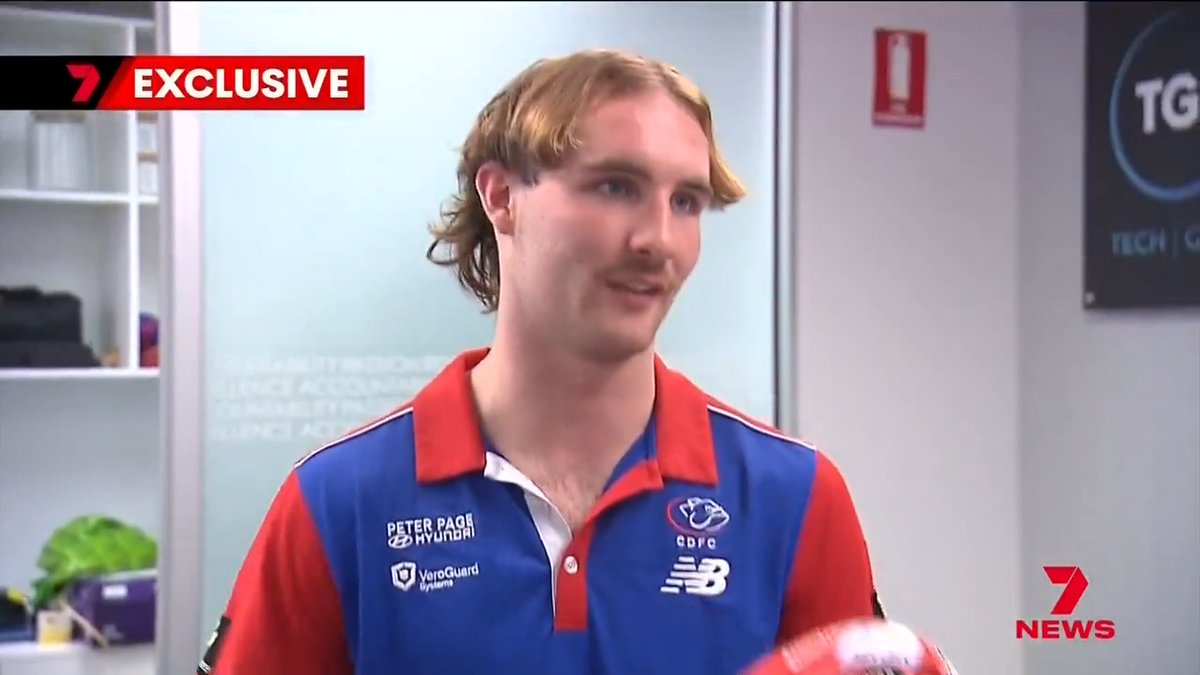 EXCLUSIVE: South Australia's No.1 draft prospect Dyson Sharp has opened up to 7NEWS about his dream to be picked up by Essendon which he has supported his whole life. He is one of several locals expected to be snapped up in the first round of next week's draft. Andrew Hayes