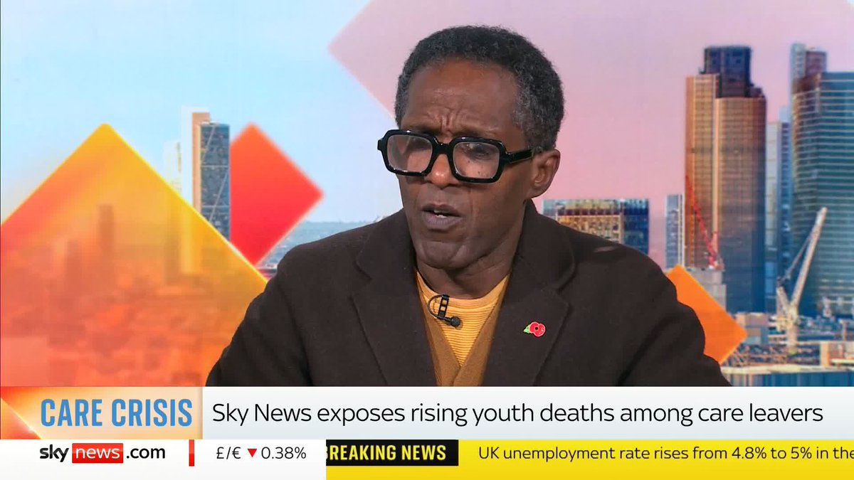 'I, like Nonita, was afraid of the nothingness that was ahead of me.' Author and broadcaster lemn sissay OBE FRSL tells Sophy Ridge and Wilfred Frost about what it was like growing up in care. Read more: