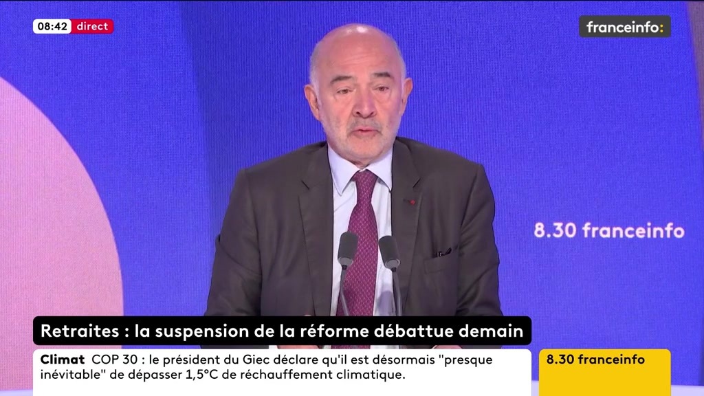 🔴Budget ➡️ "Ça fait 42 ans que je suis dans le service public, si j’ai appris une chose, c’est qu’il n’y a pas de bonne politique publique sans finances publiques saines. Si vous n'avez pas de fric, vous ne pouvez rien faire !", souligne Pierre Moscovici