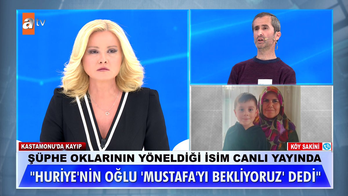 Şüphe oklarının yöneldiği isim canlı yayında... ''Huriye ile kaybolduğu gün görüşme planı yaptık'' dedi mi? #MügeAnlıİleTatlıSert #MügeAnlı atv
