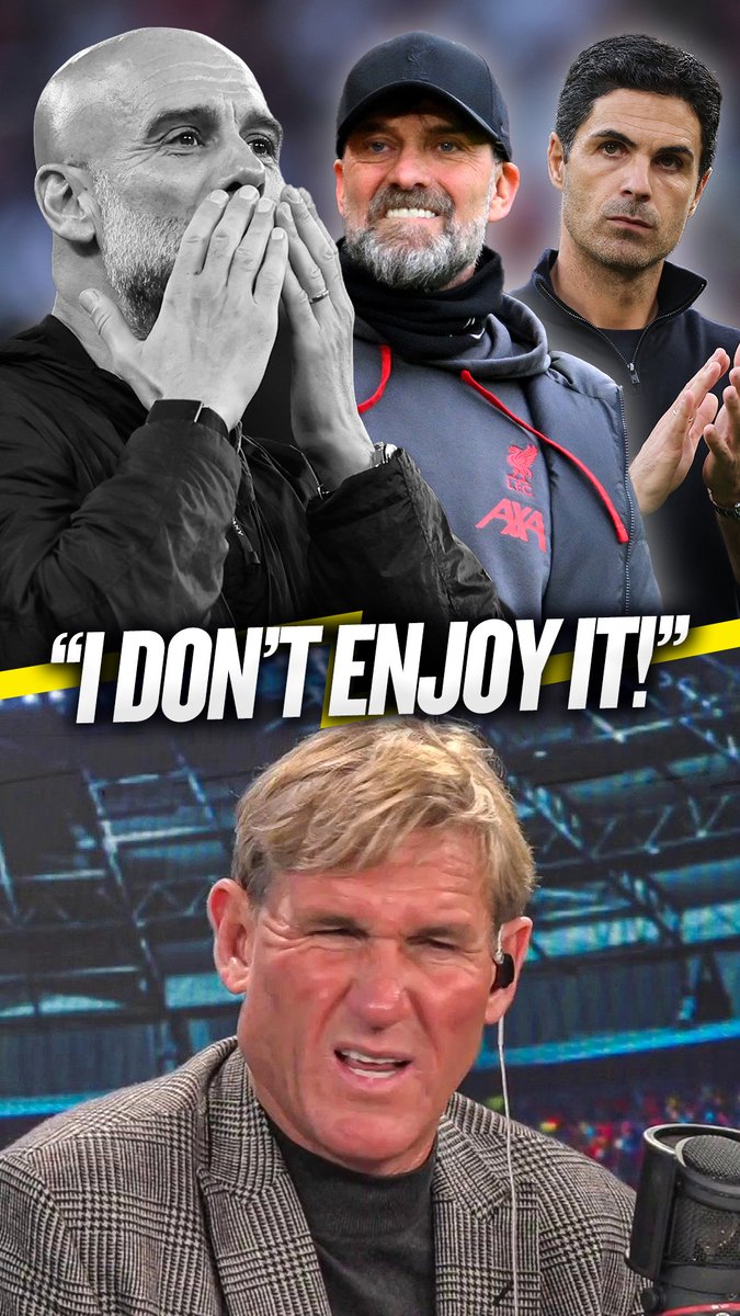 ❌ "I don't enjoy watching their football!" 🤷♂️ "I would much rather watch Liverpool, and to some extent Arsenal!" Simon Jordan explains why prefers watching #AFC and #LFC over Pep Guardiola's #MCFC! 👀