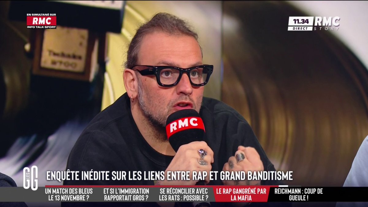 🗣️ Bruno Poncet : "SCH il joue à la racaille mais c'est pas une racaille." #GGRMC