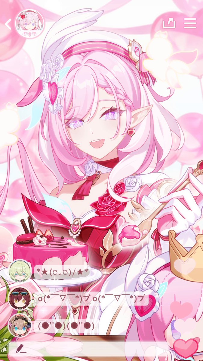 Happy birthday, #Elysia! Head to HoYoLAB and celebrate her birthday to win Crystals and redemption code! >> v8.5 Creator Incentive Program is ongoing! Get creative and make this birthday a memorable one for her! >> #ElysiaBirthdayParty #LiveWithElysia #HonkaiImpact3rd
