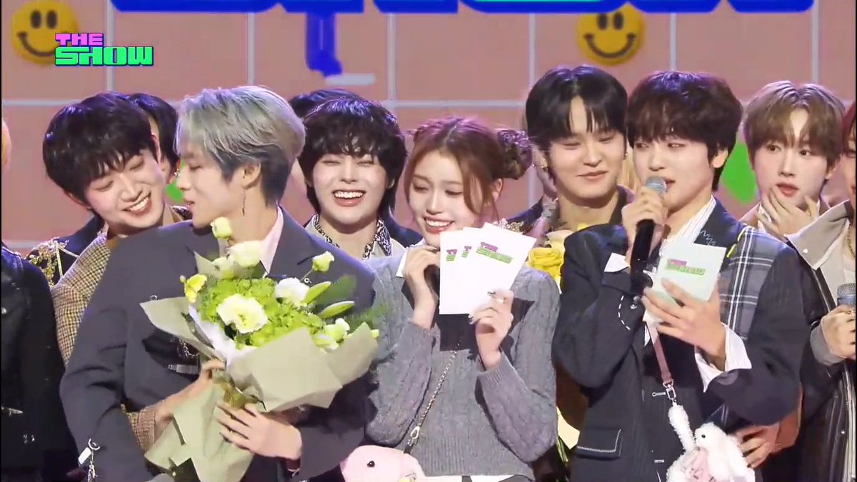 Farewell to charming MC #XIAOJUN, #JEONGSAEBI & #HYEONGJUN ❣️ Your hard work & lively aura made Tuesdays shine bright. Wishing you endless success in your upcoming journey! 🫶 THANK YOU MC NFZ #수고하셨어요우리엔프즈 #막방이지만엔프즈의감성은계속된다 #NFZMadeTheShowBrighter