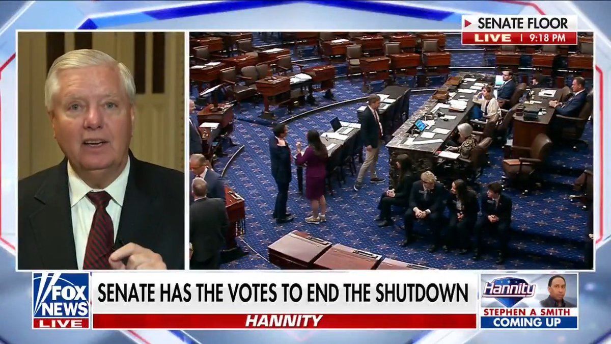 .Lindsey Graham - Senator Schumer is ‘probably toast’