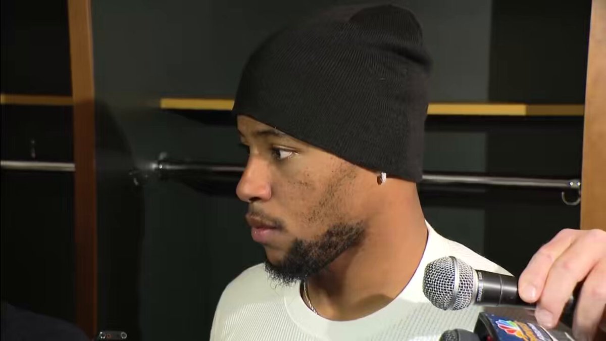“I feel like people forgot he won the Heisman.” Saquon Barkley on DeVonta Smith’s ability to always come down with the contested catch.