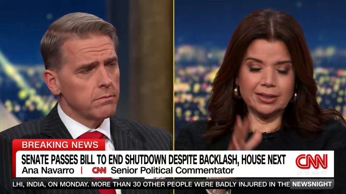 Ana Navarro: “People are not going to be able to afford their insurance. I don’t even think with subsidies they’re going to be able to afford the premiums that are hiking up 100, 200, 300%.” Brianna Lyman: “Wasn’t Obamcare supposed to fix that?” Scott Jennings: “Affordable Care Act. Affordable was the first word.” NUKED!