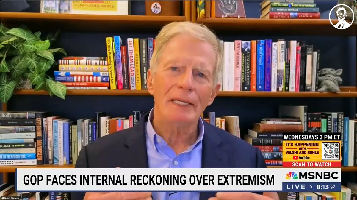 Democrats need to call Republicans what they are: un-American. Every Republican going along with Trump’s destruction wears that label, and it’s time to make them own it. Watch LP’s Stuart Stevens on MSNBC:
