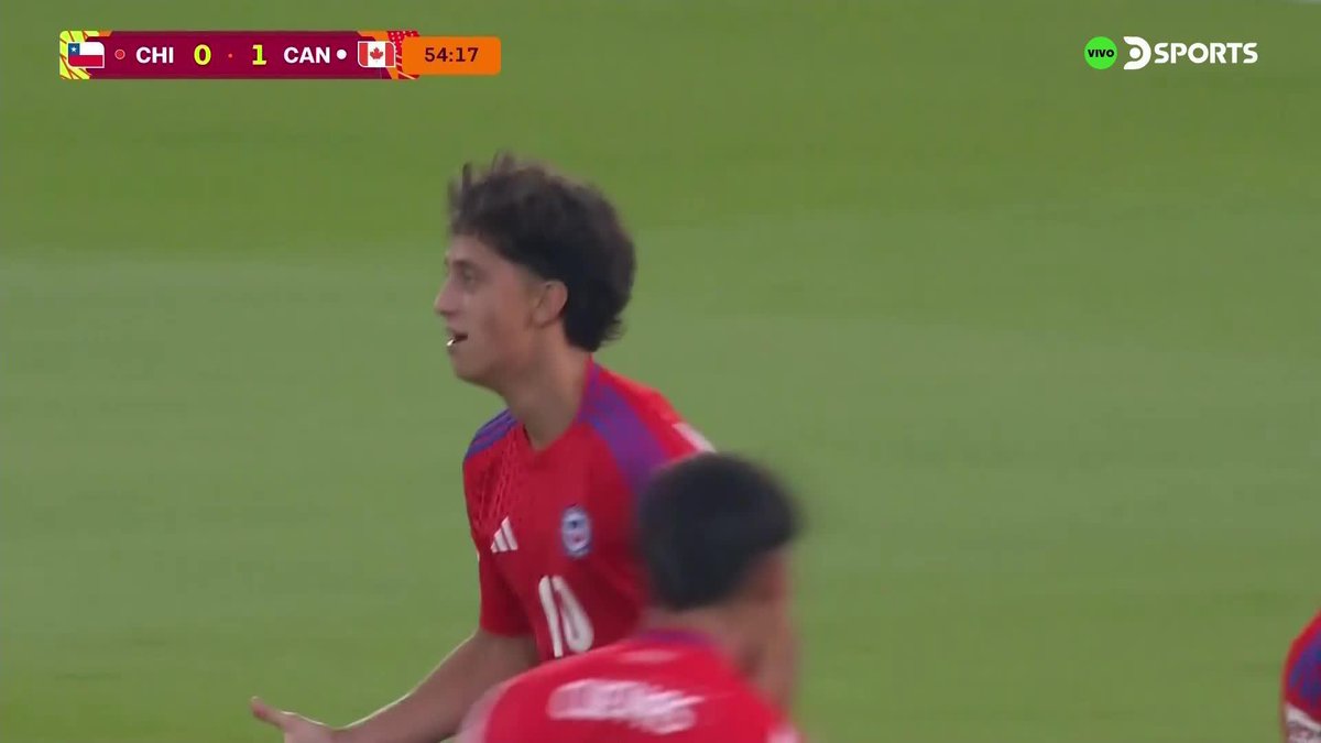 Gol de Chile Zidane Yañez 🇨🇱 Chile 1️⃣ 1️⃣🇨🇦 Canadá #MundialSub17