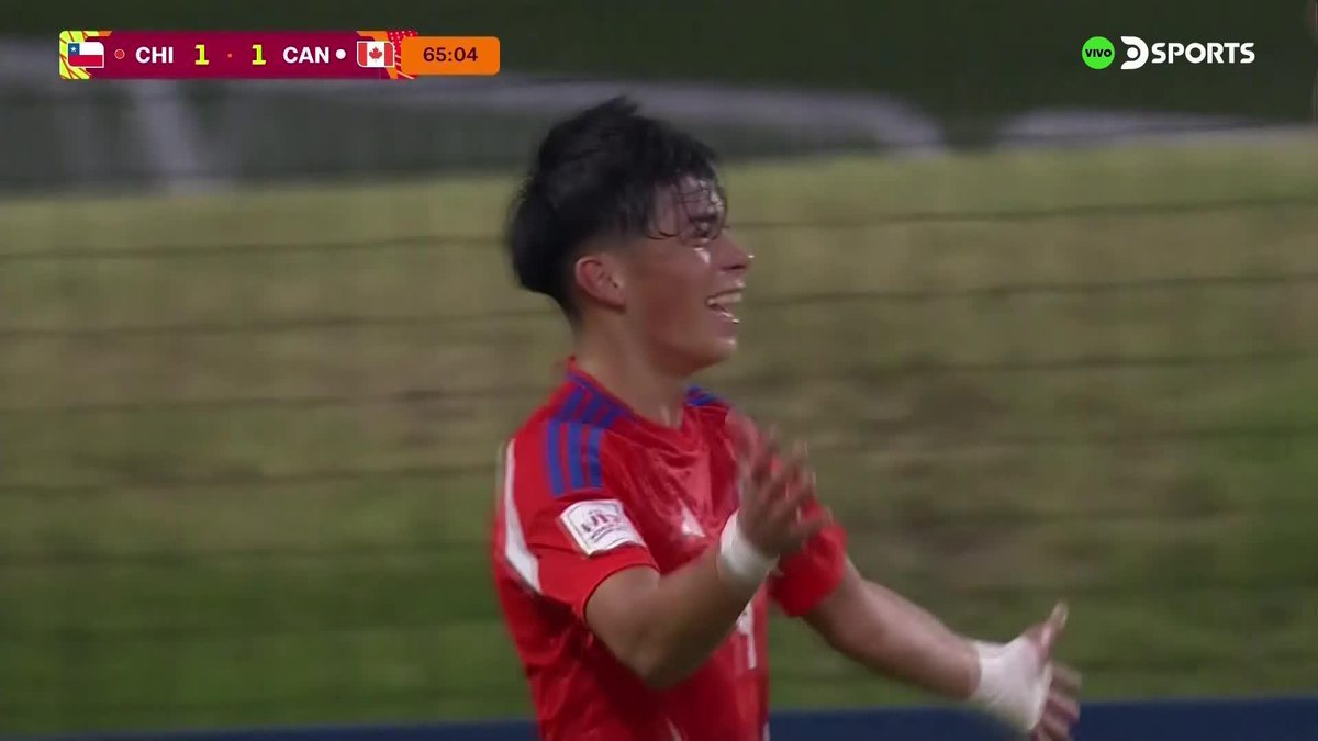 Gol de Chile Matias Orellana 🇨🇱 Chile 2️⃣1️⃣ 🇨🇦 Canadá #MundialSub17