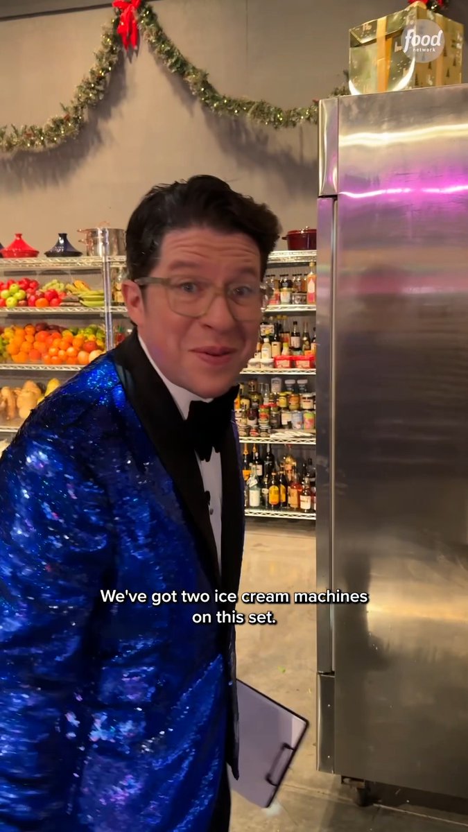 Come behind the scenes with Justin Warner (aka @eatfellowhumans) on the set of #TournamentOfChampions: All-Star Christmas! Don't miss a NEW episode tomorrow at 8|7c.