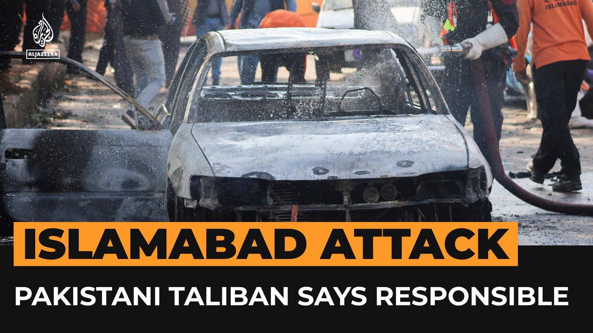 The Pakistani Taliban has claimed responsibility for a suicide attack in Islamabad that has killed at least 12 people. The blast happened at the entrance to a judicial complex.