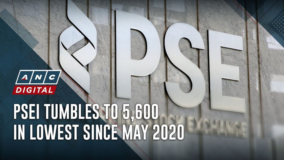 The Philippine stock market tumbles to a new low not seen in years due to continued profit-taking.