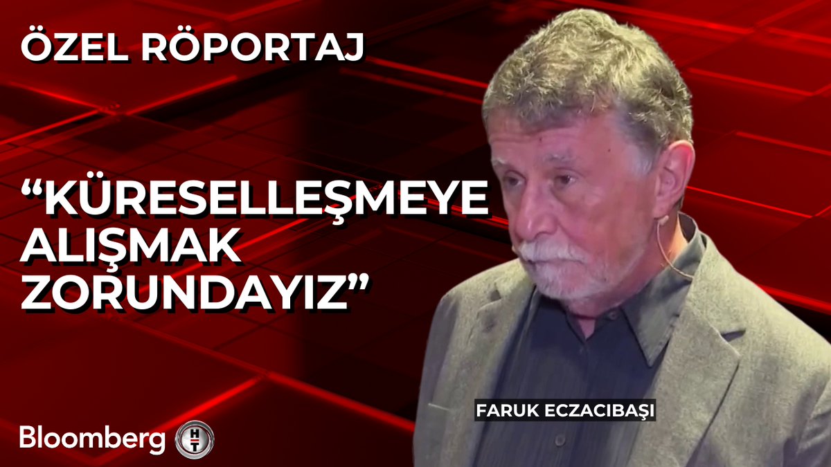 Faruk Eczacıbaşı: 📍 İnternet ve yapay zekayı iki önemli kırılma olarak görüyorum. 📍 Küreselleşmeye alışmak zorundayız.