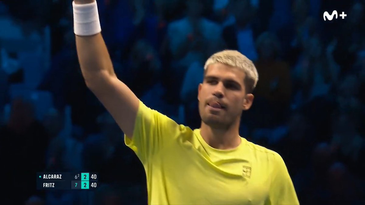 ๐๐๐๐ ๐๐ ๐๐๐ผ ๐๐๐๐๐ผ๐๐๐ฟ๐ผ๐ฟ, Carlos Alcaraz. #LaPistaDelTenis #NittoATPFinals