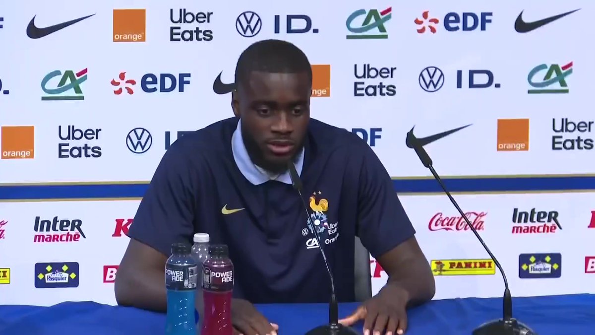 🚨 Dayot Upamecano 🇫🇷 : « 𝗝𝗘 𝗣𝗘𝗡𝗦𝗘 𝗤𝗨𝗘 𝗝𝗘 𝗙𝗔𝗜𝗦 𝗣𝗔𝗥𝗧𝗜𝗘 𝗗𝗘𝗦 𝗠𝗘𝗜𝗟𝗟𝗘𝗨𝗥𝗦 𝗗𝗘́𝗙𝗘𝗡𝗦𝗘𝗨𝗥𝗦 𝗗𝗨 𝗠𝗢𝗡𝗗𝗘. » ⭐️ 🎥 L'Équipe