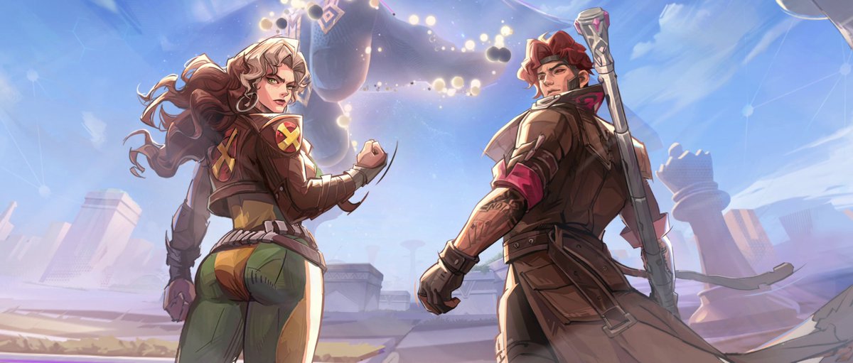 💍 Love is a battlefield - and this time, the fight spans the stars. #MarvelRivals Season 5 launches November 14 UTC! Before the Timestream Entanglement tore their world apart, Gambit and Rogue were ready to say "I do" on Krakoa. But destiny intervened. Now, Gambit sets out on a daring cosmic heist to steal the universe's rarest ring - and win back the moment time itself stole from them. Across galaxies ruled by the Elders of the Universe, their bond will be tested by lies, power, and impossible choices. Can love survive when even time turns against it?